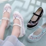 Chinese Shoes Hanfu Qipao Embroidered Dance Shoes