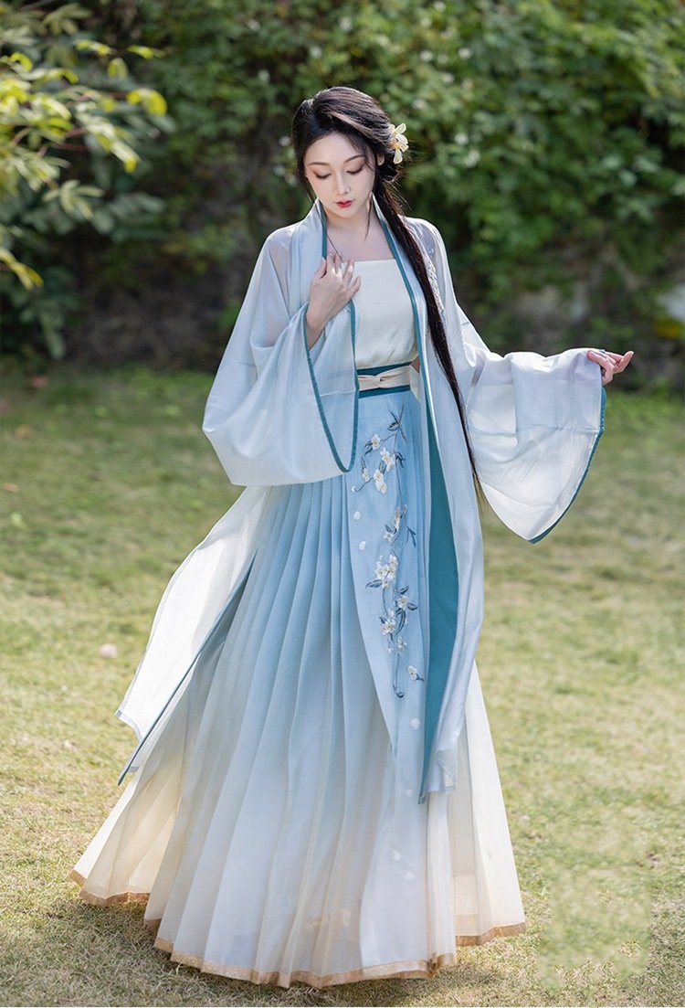 Chinese Style Hanfu Dresses Embroidery Fashion Hanfu
