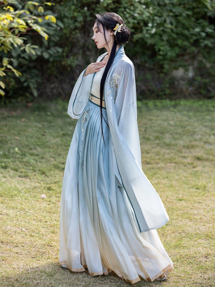 Chinese Style Hanfu Dresses Embroidery Fashion Hanfu