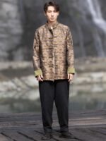 Chinese Style Jacket for Men Loose Tang Suit - Image 2