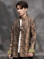 Chinese Style Jacket for Men Loose Tang Suit - Image 3