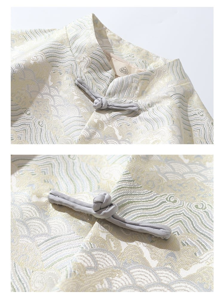 Chinese Style Jacket for Men Loose Tang Suit