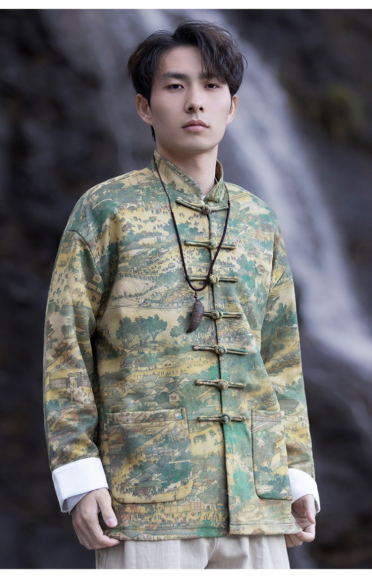 Chinese Style Suit Jacket loose Tang Suit Coat