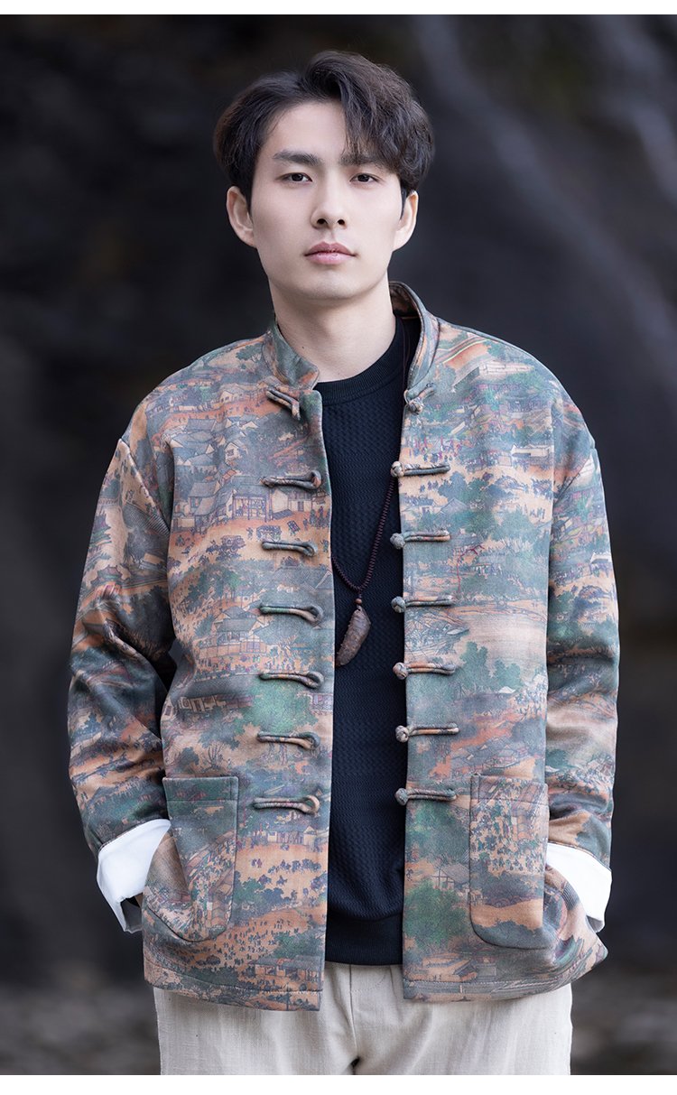 Chinese Style Suit Jacket loose Tang Suit Coat