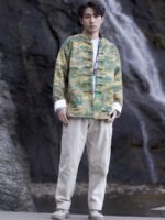 Chinese Style Suit Jacket loose Tang Suit Coat - Image 5