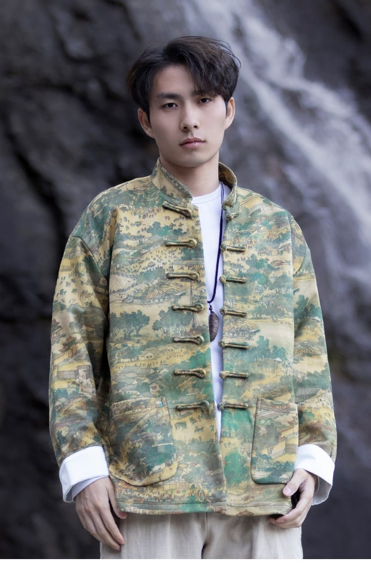 Chinese Style Suit Jacket loose Tang Suit Coat