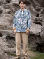 Chinese Style Suit Tang Style Loose Jacket Men - Image 3