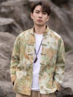 Chinese Style Suit Tang Style Loose Jacket Men - Image 4