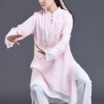 Chinese Tai Chi Clothes Embroidery Performance Suit