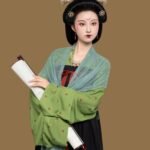 Chinese Traditional Clothes Hanfu Tang Style Dress