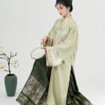 Chinese Traditional Clothing Embroidered Hanfu Set
