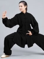 Chinese Traditional Clothing Tai Chi Suit Female and Male - Image 2