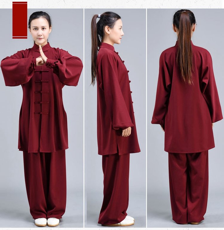 Chinese Traditional Clothing Tai Chi Suit Female and Male