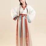 Chinese Traditional Clothing Wei Jin Style Hanfu Dress