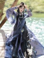 Chinese Traditional Dress Female Tang Hanfu Dress - Image 4