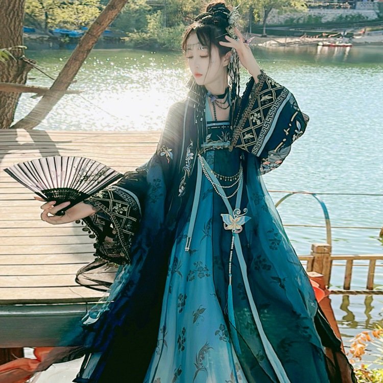 Chinese Traditional Dress Female Tang Hanfu Dress