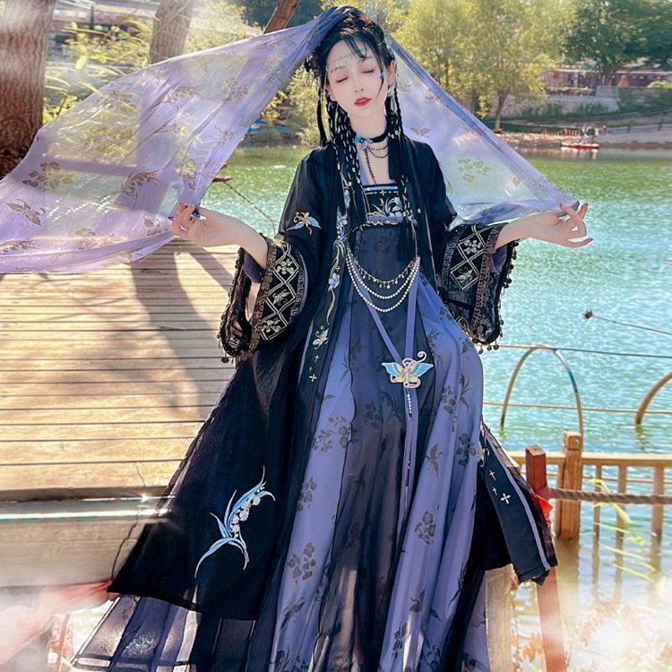 Chinese Traditional Dress Female Tang Hanfu Dress