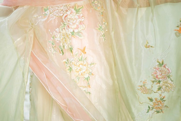 Chinese Traditional Dress For Female Embroidery Hanfu