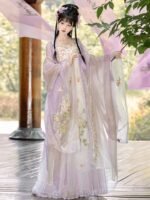 Chinese Traditional Dress For Female Embroidery Hanfu - Image 4
