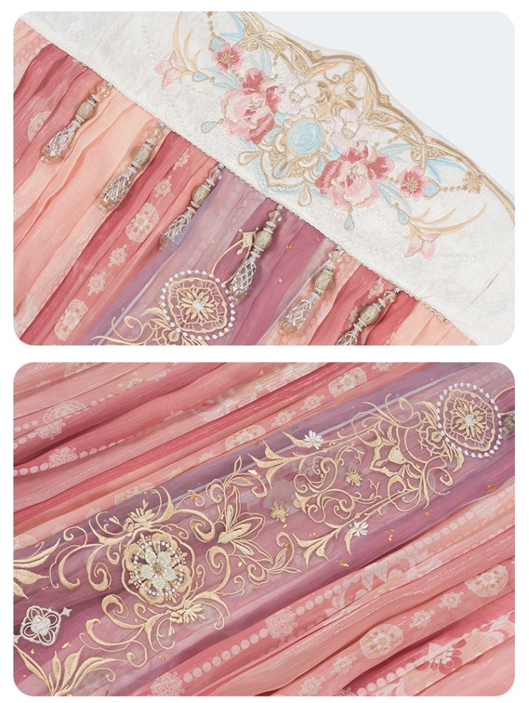 Chinese Traditional Dress for Women Embroidery Hanfu