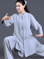 Chinese Traditional Tai Chi Clothing For Women And Men