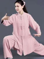 Chinese Traditional Tai Chi Clothing For Women And Men - Image 3