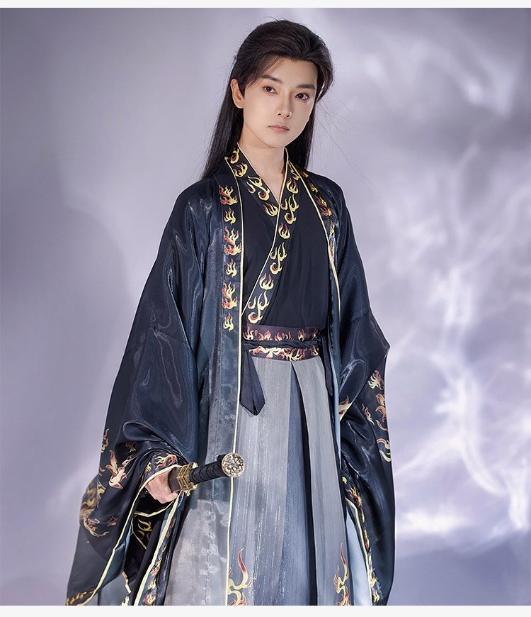 Chinese Traditional Dress For Male Jin Style Hanfu