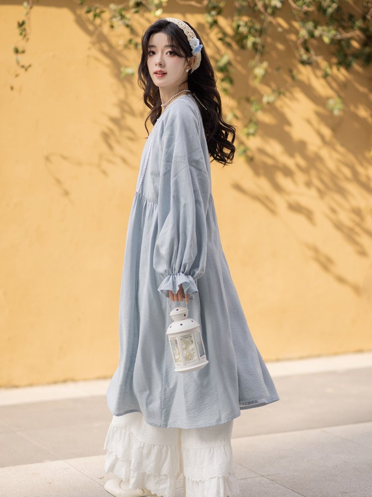 Cotton Hanfu Modern Style Embroidered Hanfu Set