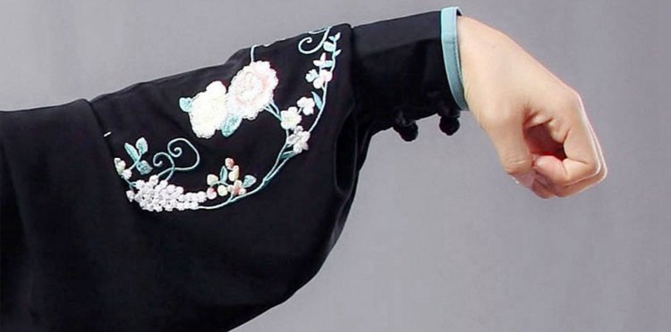 Elegant Hanfu Style Kung Fu Suit Women