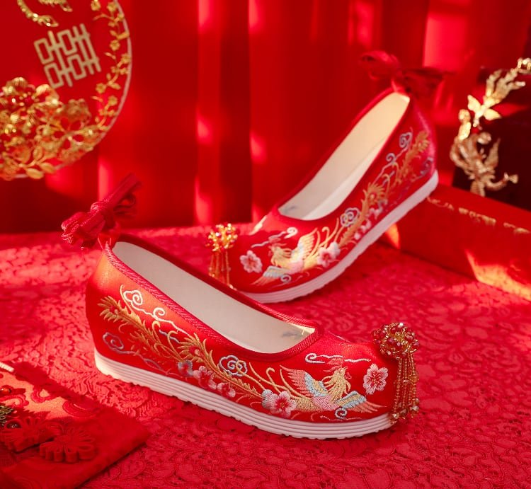 Embroidered Shoes For Women Ancient Style Hanfu Shoes