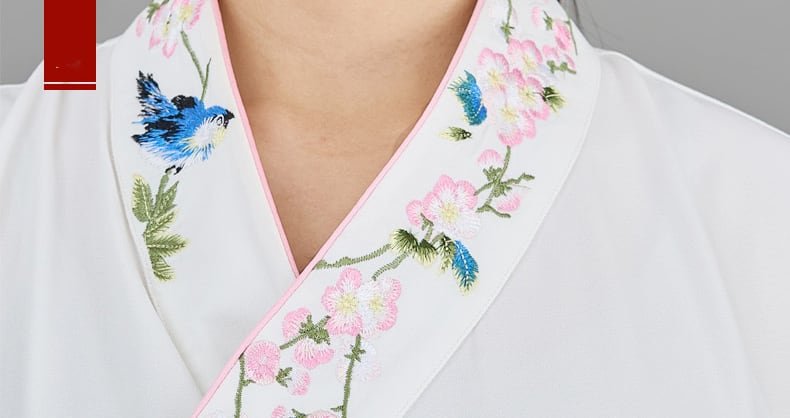 Embroidery Tai Chi Fu Clothing Women Performance Suit