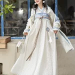 Fashion Hanfu White Women Hanfu Winter