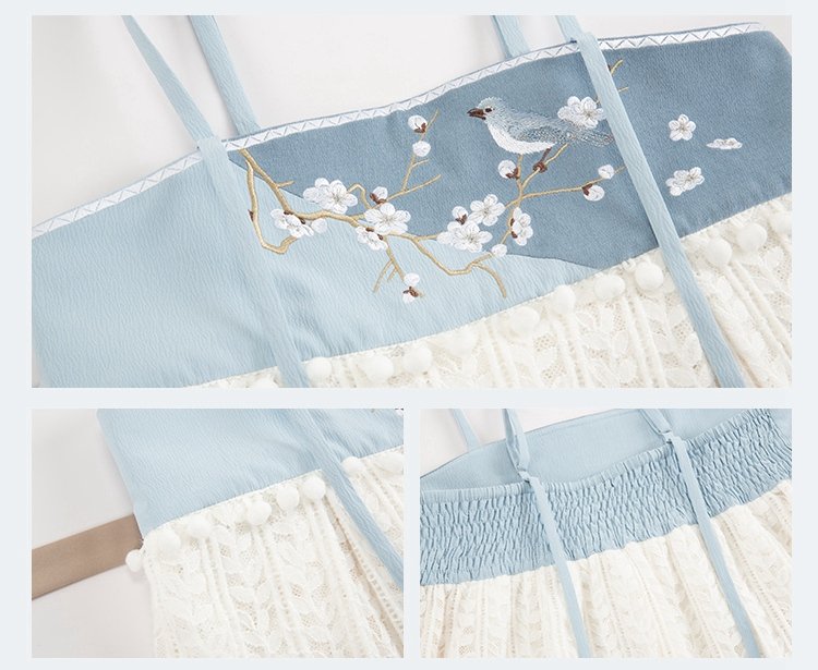 Fashion Hanfu White Women Hanfu Winter