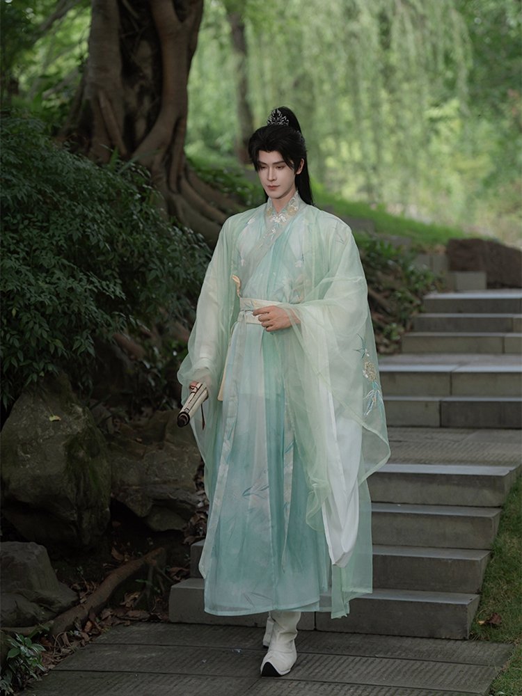 Hanfu Dress Male Chinese Traditional Costume