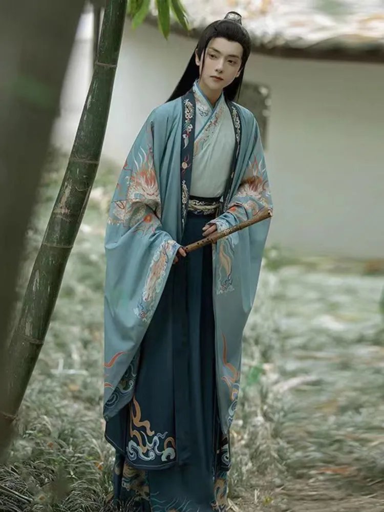 Hanfu Male Clothing Ancient Chinese Costume