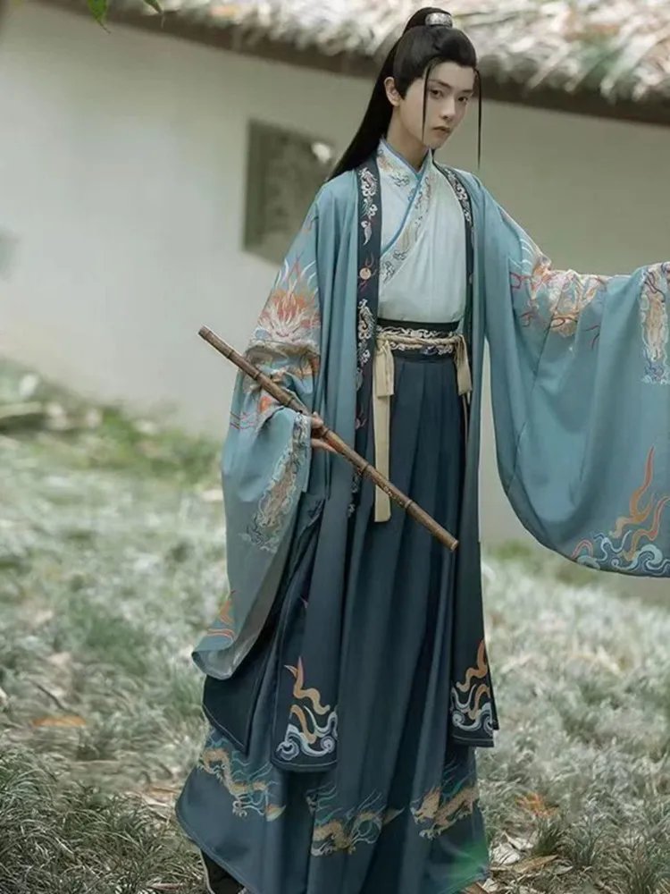 Hanfu Male Clothing Ancient Chinese Costume