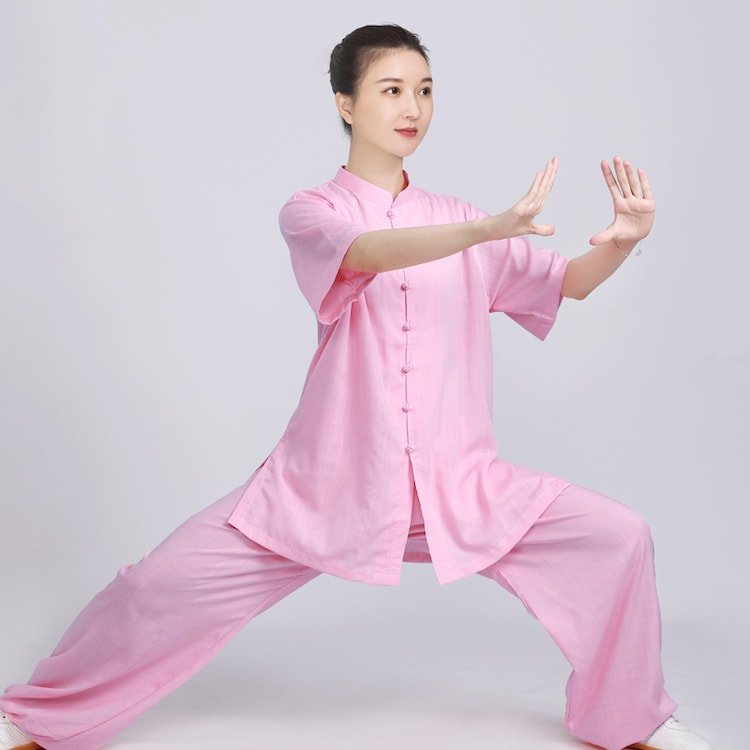 Kung Fu Outfit Women Linen Tai Chi Clothing