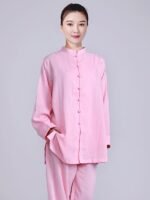 Kung Fu Outfit Women Linen Tai Chi Clothing - Image 2