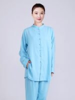 Kung Fu Outfit Women Linen Tai Chi Clothing - Image 3