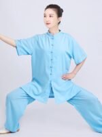 Kung Fu Outfit Women Linen Tai Chi Clothing - Image 6