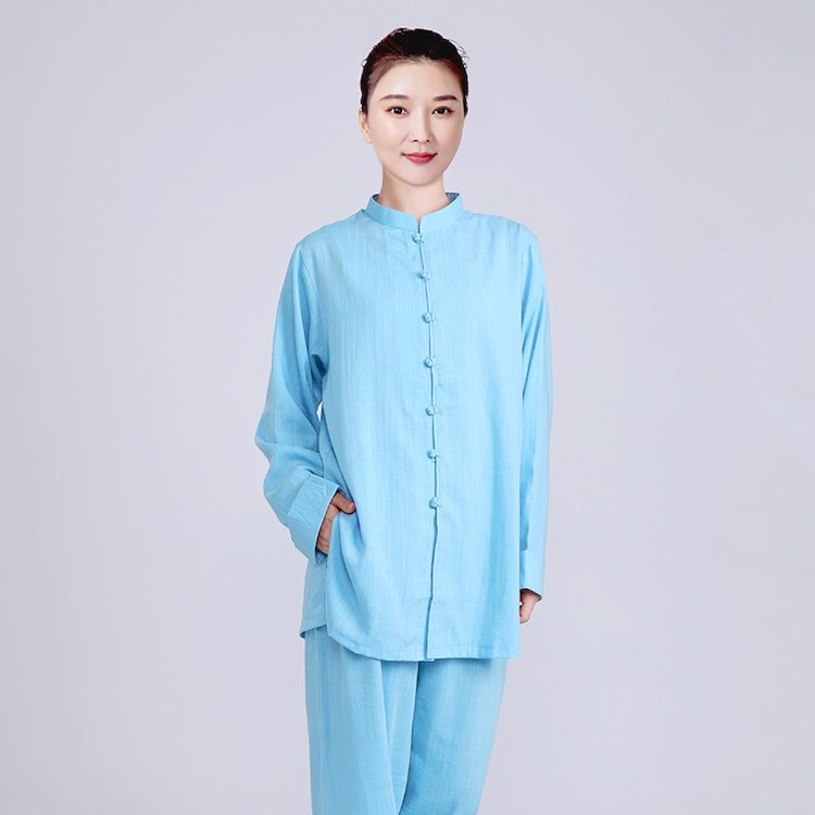 Kung Fu Outfit Women Linen Tai Chi Clothing