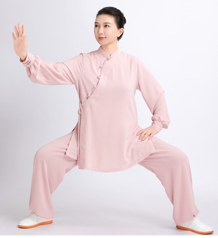 Kung Fu Practice Clothing Long Tai Chi Outfit