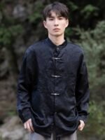 Loose Traditional Tang Suit Men Jacket - Image 3