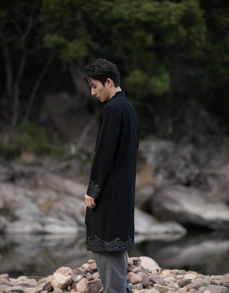 Men's Hanfu Zhongshan Suit Chinese Style Jacket