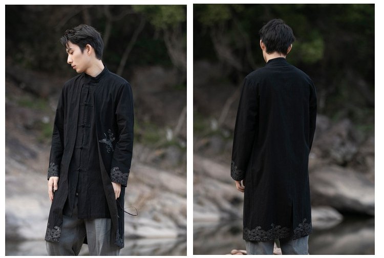 Men's Hanfu Zhongshan Suit Chinese Style Jacket