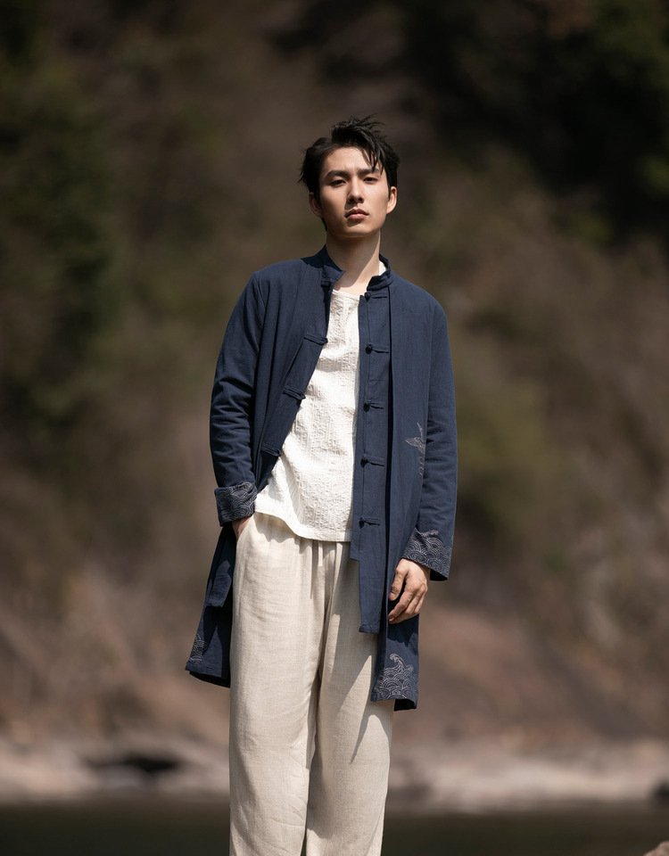 Men's Hanfu Zhongshan Suit Chinese Style Jacket