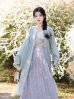 Ming Dress Chinese Style Summer Hanfu Dress - Image 2