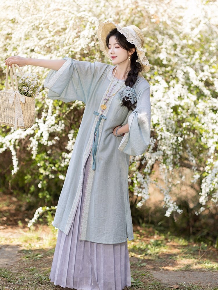 Ming Dress Chinese Style Summer Hanfu Dress