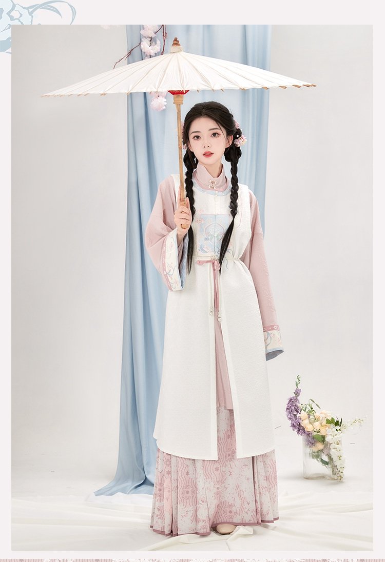 Ming Dynasty Clothing Fashion Hanfu Dress Women