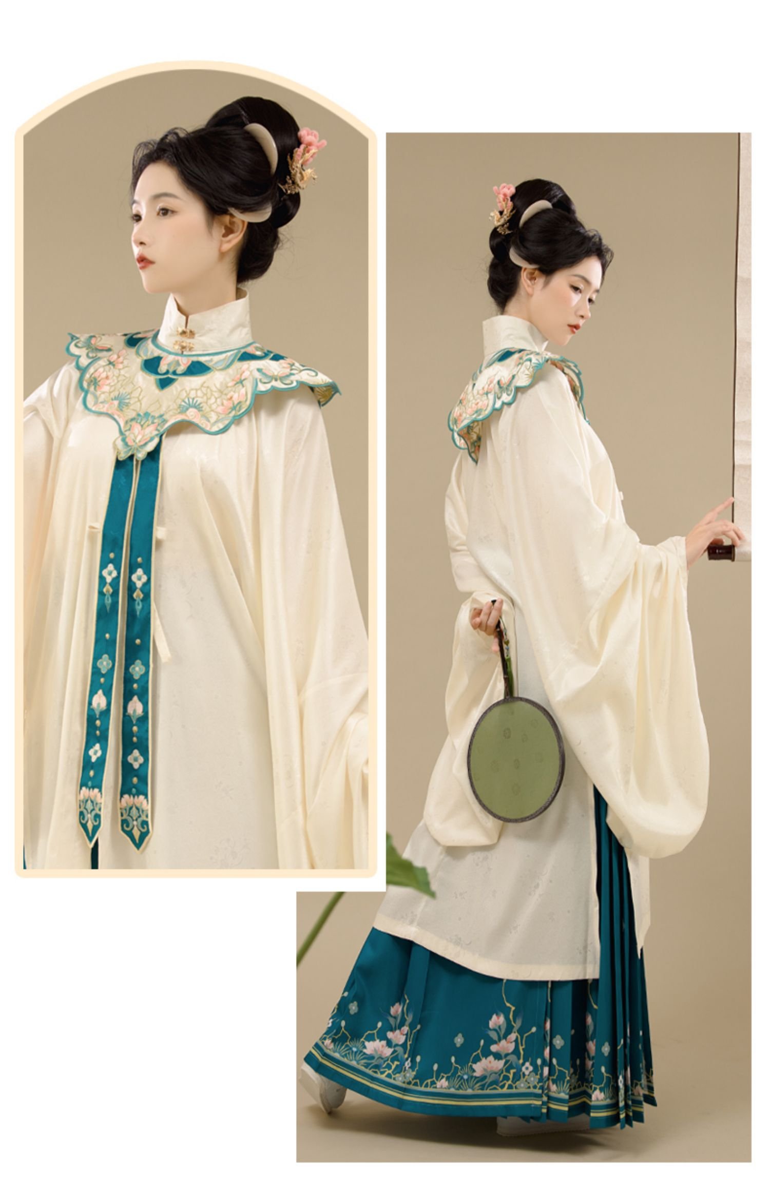 Ming Dynasty Traditional Chinese Clothing Hanfu Female